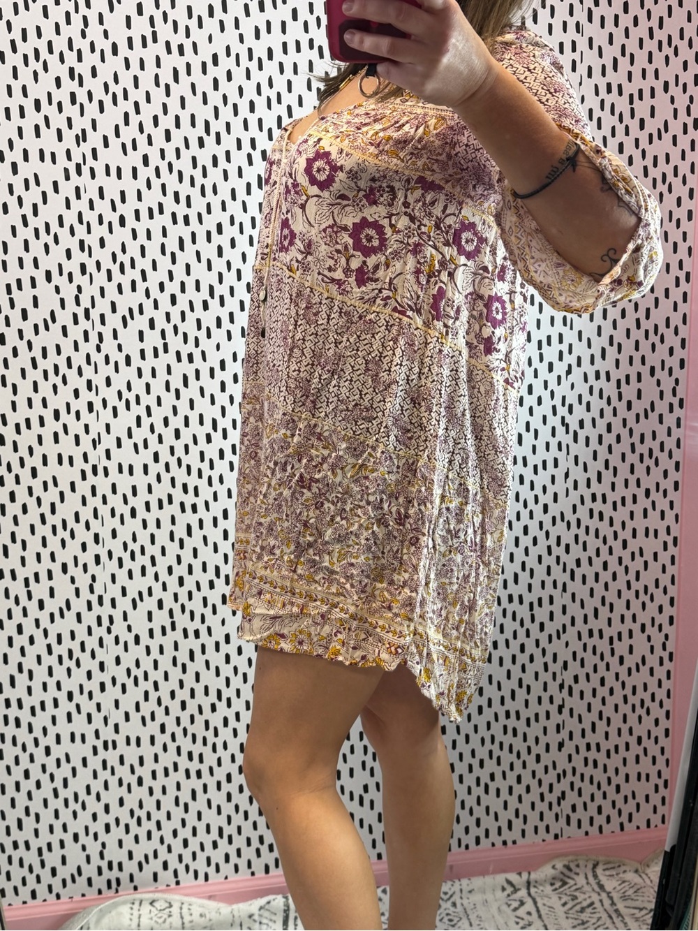BILLABONG BOHO DRESS JUNIORS SIZE Large FESTIVAL - Picture 3 of 4